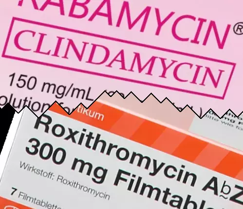 Clindamicina contra Roxitromicina