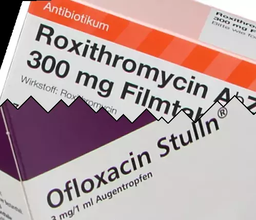 Roxitromicina contra Ofloxacina